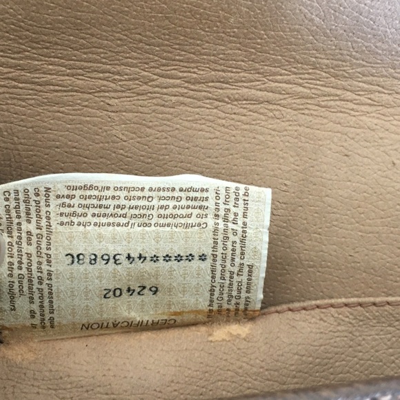 OFFERS WELCOMED- GUCCI GG Sherry Line Clutch dust bag and box NOT original - Picture 14 of 16